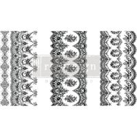 ReDesign Décor Transfers® - Vintage Wall Paper II (black) LITEN 30x46cm