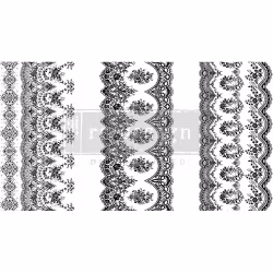 ReDesign Décor Transfers® - Vintage Wall Paper II (black) LITEN 30x46cm