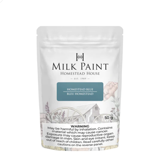 HOMESTEAD BLUE - Homestead House - Milk Paint - Kaseinfärg - Mjölkfärg