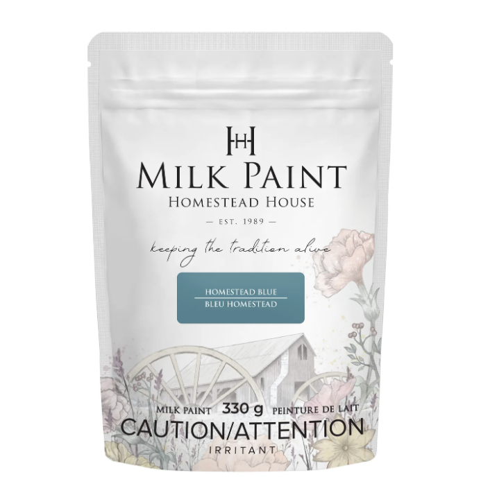 HOMESTEAD BLUE - Homestead House - Milk Paint - Kaseinfärg - Mjölkfärg
