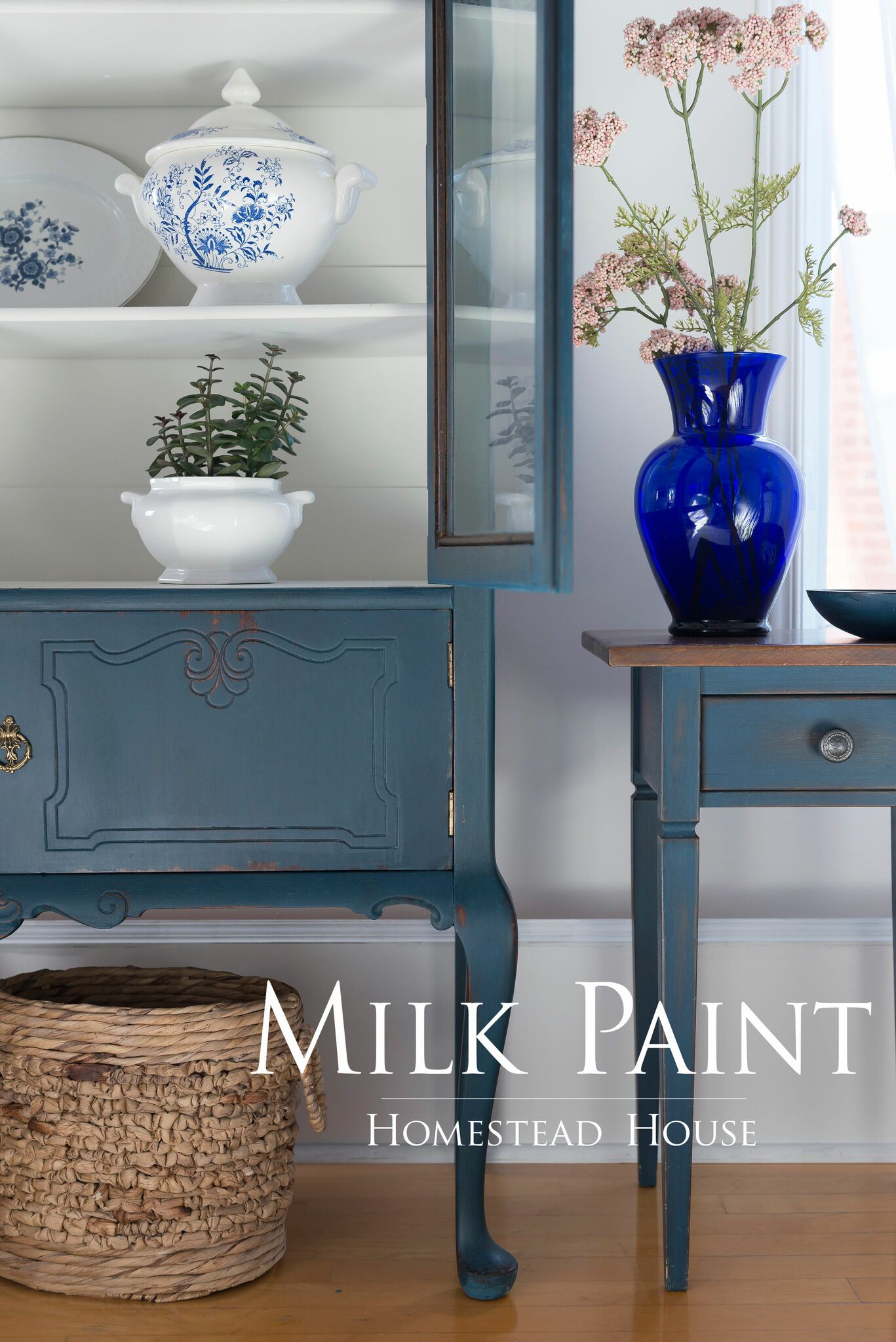 HOMESTEAD BLUE - Homestead House - Milk Paint - Kaseinfärg - Mjölkfärg