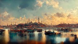 MINT - A3 Decoupagepapper (ca 30x42cm) - ISTANBUL