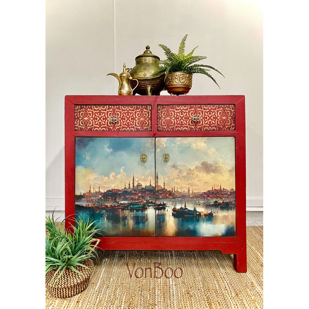 DECOUPAGEPAPPER - Mint By Michelle - ISTANBUL - A3 Decoupage Paper - Photo Credit: @Vonboo1203