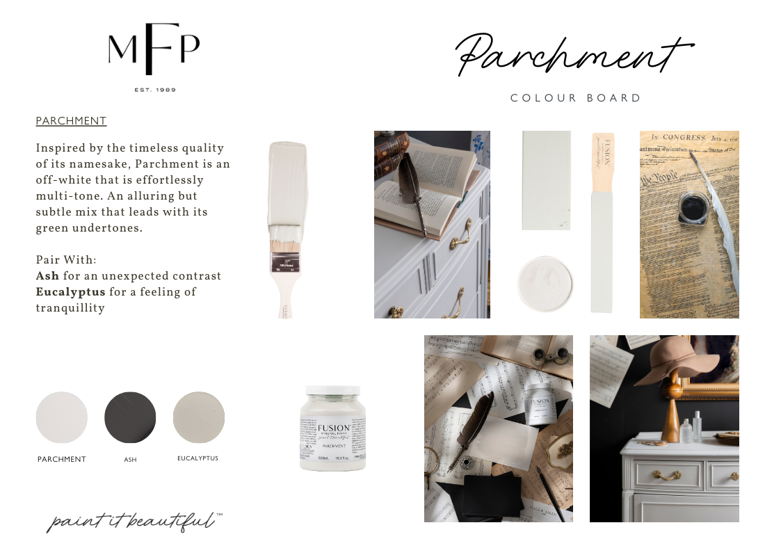 MÖBELFÄRG - Fusion Mineral Paint - Parchment