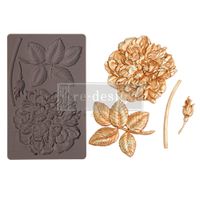 ReDesign Décor Moulds® - Silikonform - Peony Suede (ca 13x20cm)