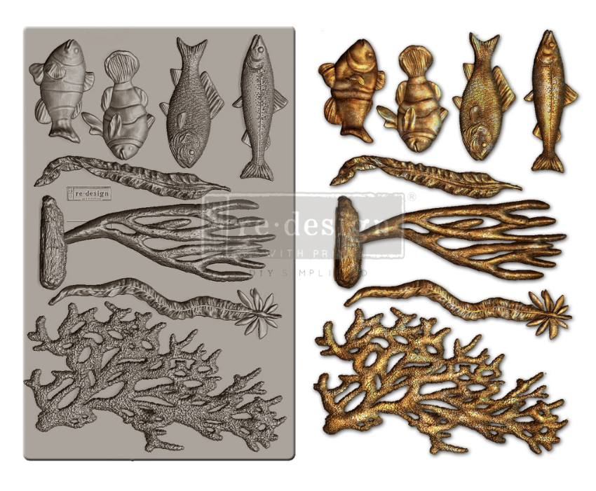 DEKORFORM- ReDesign Décor Mould - Silikonform - Coral Reef