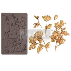 ReDesign Décor Moulds® - Silikonform - Magnolia Blooms (ca 13x20cm)