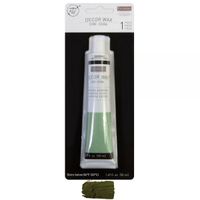 Re Design Decor Wax - Metallisk Vaxpasta GREEN AURORA (oliv/grön) 50ml