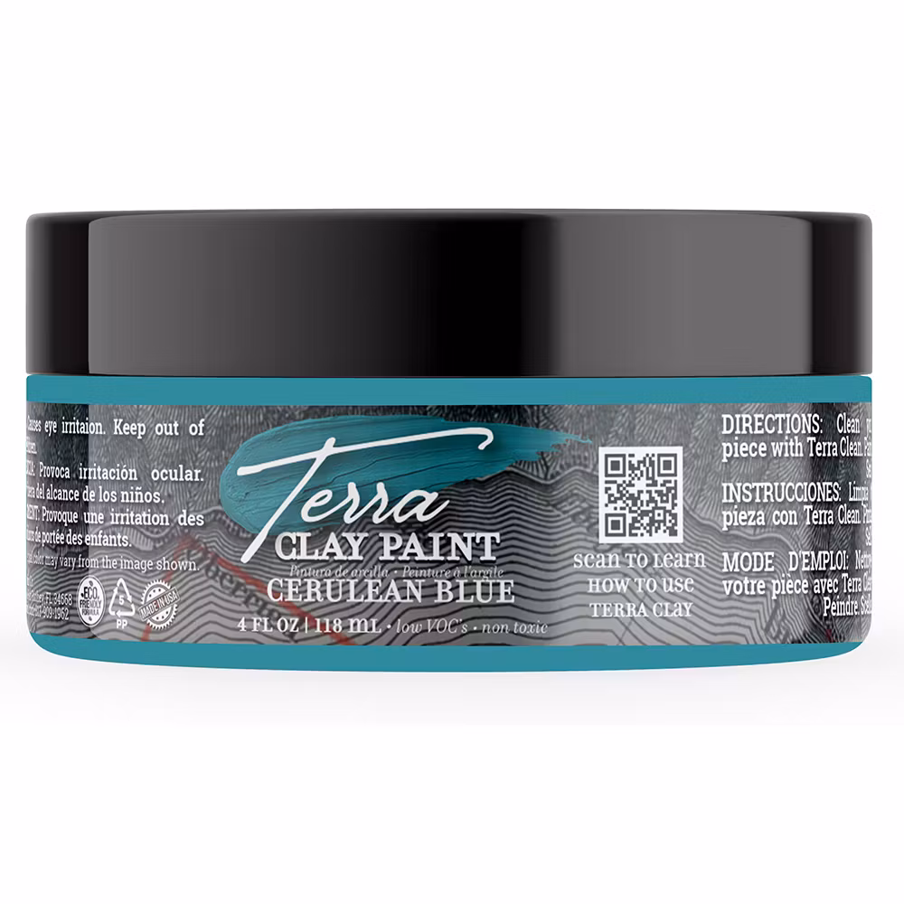 Dixie Belle - TERRA Clay Paint - Cerulean Blue