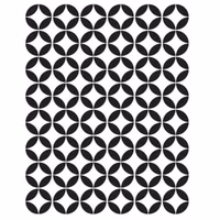 Belles and Whistles Schablon - Retro Lattice - ca 40x50cm