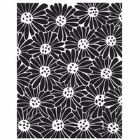 Belles and Whistles Schablon - CRAZY DAISY ca 35x46cm