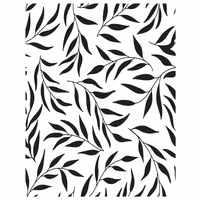 Belles and Whistles Schablon - LEAF ME ALONE ca 35x46cm