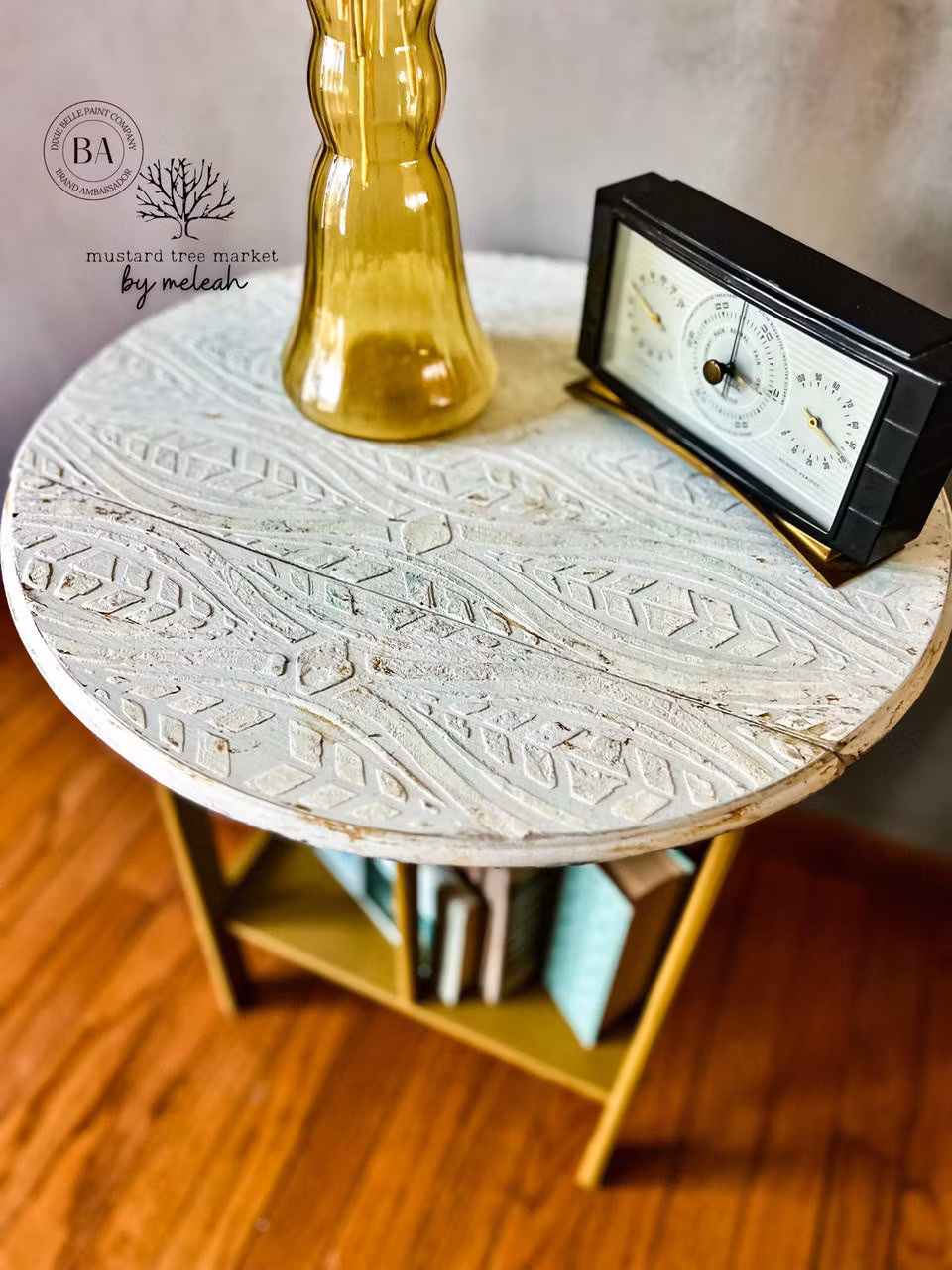 SCHABLON - Belles and Whistles Stencil - GEOMETRIC MODERNE - Photo Credit: @Faffdesigns