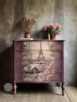 Re Design Tissue Paper PACK - Parisian Bloom Haven - 3st Ark á 48x76cm