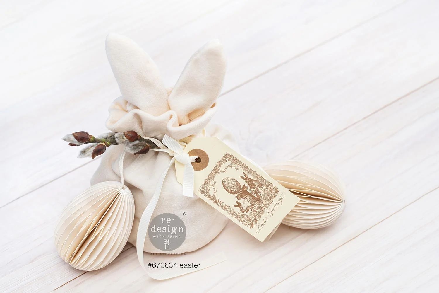 Dekorstämplar - Re Design - Easter Clearly Aligned Decor Stamp