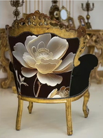 MINT - A3 Decoupagepapper (ca 30x42cm) - GOLDEN BLOOM 1