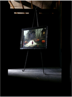 MINT - A3 Decoupagepapper (ca 30x42cm) - HAUNTED HOUSE 1