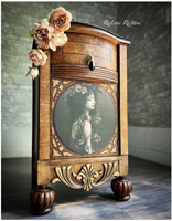 MINT - A3 Decoupagepapper (ca 30x42cm) - SIREN