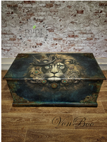 MINT - A3 Decoupagepapper (ca 30x42cm) - LEONARDO LION