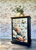 MINT - A3 Decoupagepapper (ca 30x42cm) - PEACH OASIS