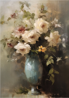 MINT - A3 Decoupagepapper (ca 30x42cm) - ROMANTIC ROSES