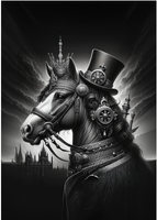 MINT - A3 Decoupagepapper (ca 30x42cm) - HECTOR HORSE