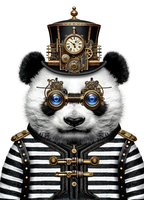 MINT - A3 Decoupagepapper (ca 30x42cm) - PET PANDA