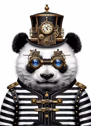MINT - A1 Decoupagepapper (ca 59x84cm) - PET PANDA