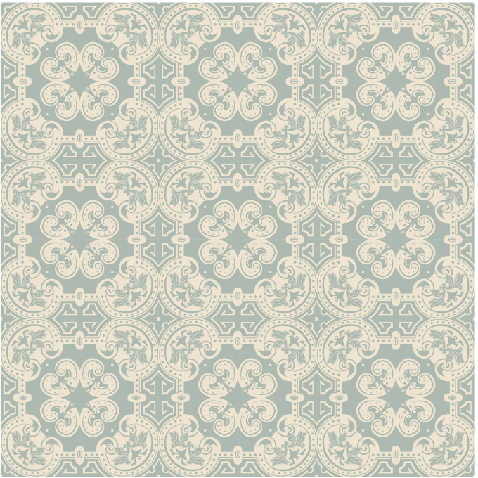 DECOUPAGE - Mint - Tissue Decoupagepapper - MOROCCAN TILE