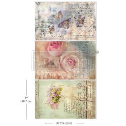 Re Design Tissue Paper PACK - Dreamy Delights - 3st Ark á 48x76cm