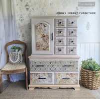 Re Design Tissue Paper PACK - Enchanted Romance - 3st Ark á 48x76cm