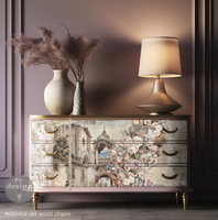Re Design Tissue Paper PACK - Old World Charm - 3st Ark á 48x76cm