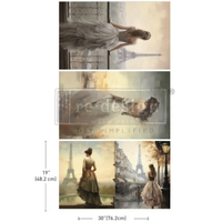 Re Design Tissue Paper PACK - Bridal Bliss - 3st Ark á 48x76cm