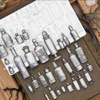 Finnabair - Imaginarum Mould - Silikonform - Apothecary Bottles