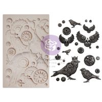 Finnabair - Imaginarum Mould - Silikonform - Clockwork Sparrows