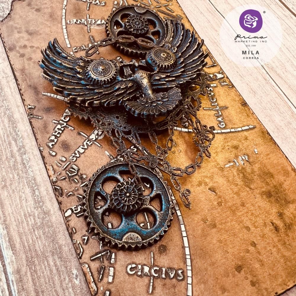 SILIKONFORM -  Imaginarum Mould - Clockwork Sparrows