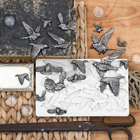 Finnabair - Imaginarum Mould - Silikonform - Flocking Birds