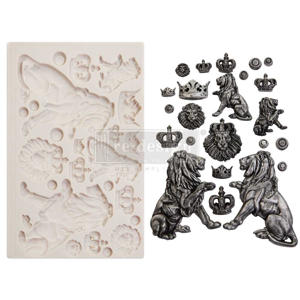SILIKONFORM - Imaginarum Mould - Regal Lions