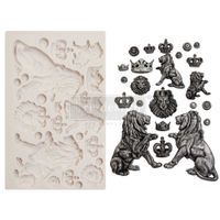 Finnabair - Imaginarum Mould - Silikonform - Regal Lions