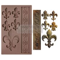 ReDesign Décor Moulds® - Silikonform - Fleur de Lis en Or (ca 13x20cm)