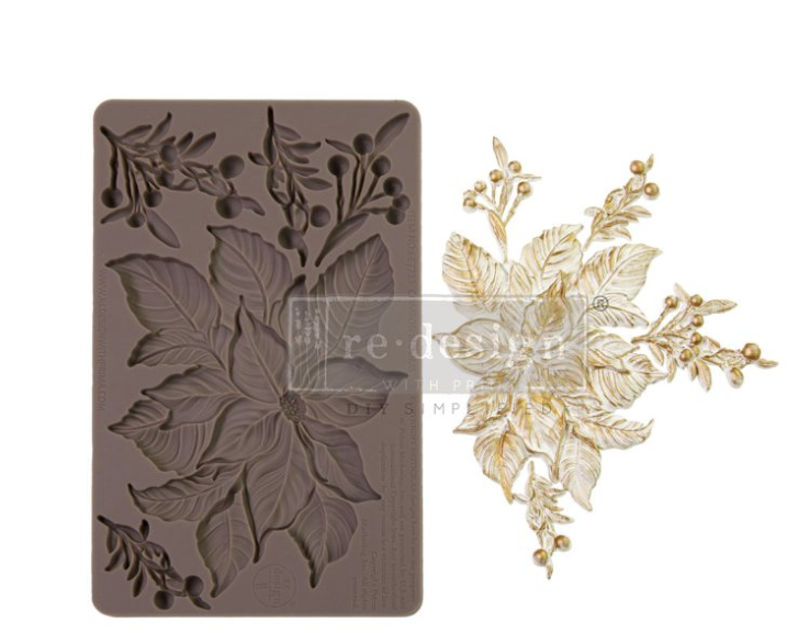 SILIKONFORM - ReDesign Décor Mould - Crimson Bloom