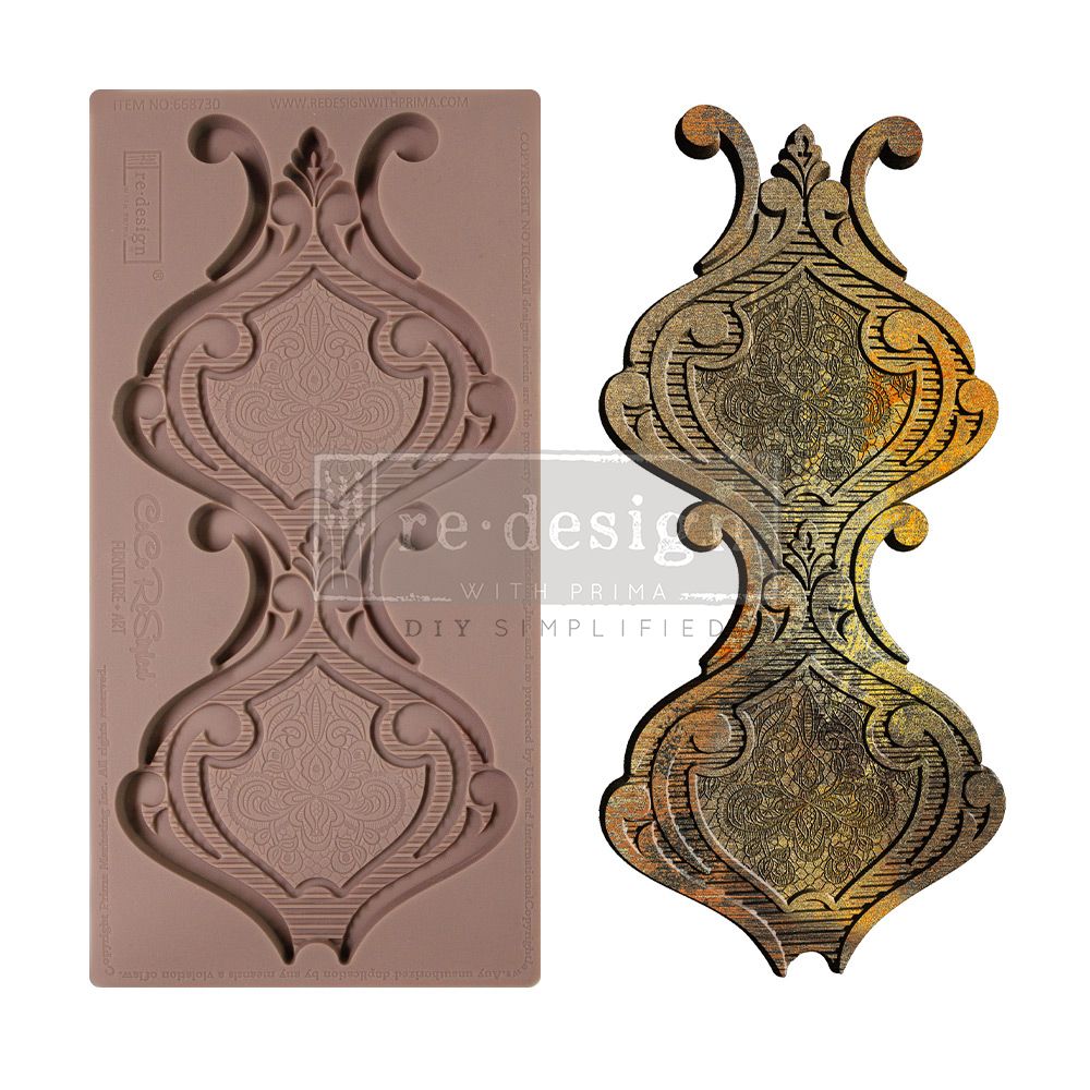 SILIKONFORM - ReDesign Décor Mould - Darling Damask