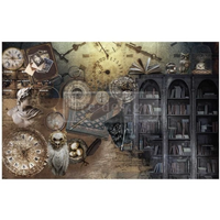 Re Design - A1 Decoupage Fiber Paper - Archival Notes 59x84cm
