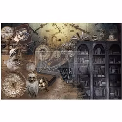 Re Design - A1 Decoupage Fiber Paper - Archival Notes 59x84cm