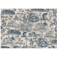 Re Design - A1 Decoupage Fiber Paper -Toile de Jouy 59x84cm