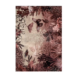 Re Design - A1 Decoupage Fiber Paper - Sepia Rainforest 59x84cm