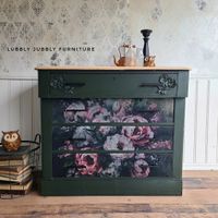 Re Design - A1 Decoupage Fiber Paper - Mossy Rose Delight 59x84cm