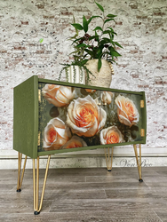 MINT - A3 Decoupagepapper (ca 30x42cm) - ROSES ON HIGH