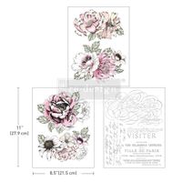 Re Design Décor Transfers® - Desert Rose - A4 (3-pack)