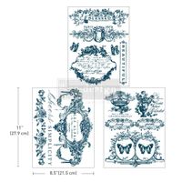 Re Design Décor Transfers®- Lovely Labels - A4 (3-pack)